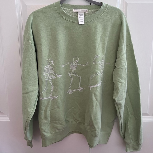 UO Skeleton Crewneck Sweatshirt - Picture 2 of 4